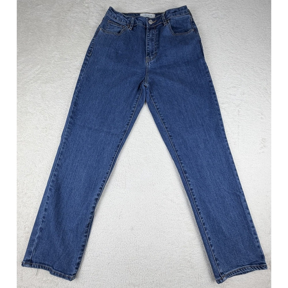 Pacsun Mom Jeans Size 27 Women's Medium Wash Straight Denim